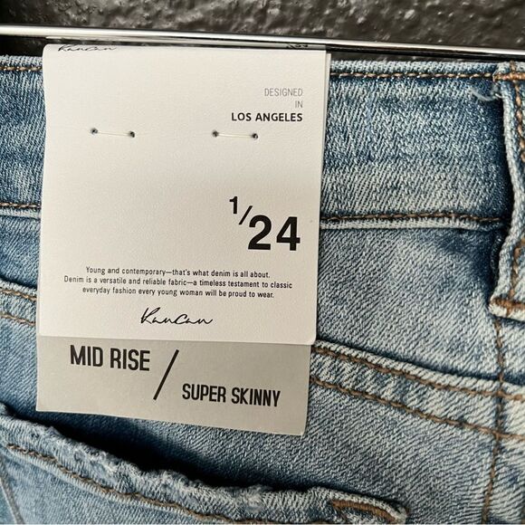 KanCan Florence Mid Rise Super Skinny Jeans - Picture 13 of 16